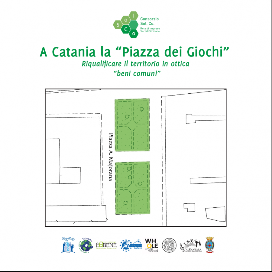 A Catania la “Piazza dei Giochi”, riqualificare il territorio in ottica “beni comuni”